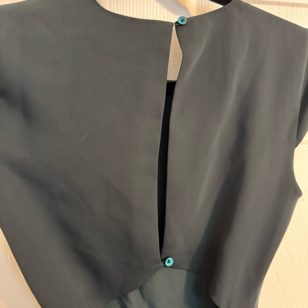 Babaton by Aritzia Hunter Green Dress | Women’s Size 00 | Cap Sleeve Classic - Picture 5 of 5
